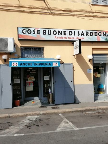 prodotti gastronomici sardi COSE BUONE DI SARDEGNA a Genova, Tripperia Eraldo Cancedda